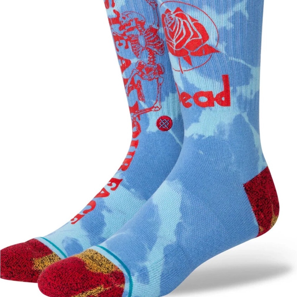 Stance x Grateful Dead "Sunshine Day Dream" INFIKNIT Crew Socks 2Pair
